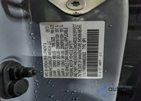 2021 Honda Cr-V Exl z USA, uszkodzony, nr VIN 7FART6H84ME025622